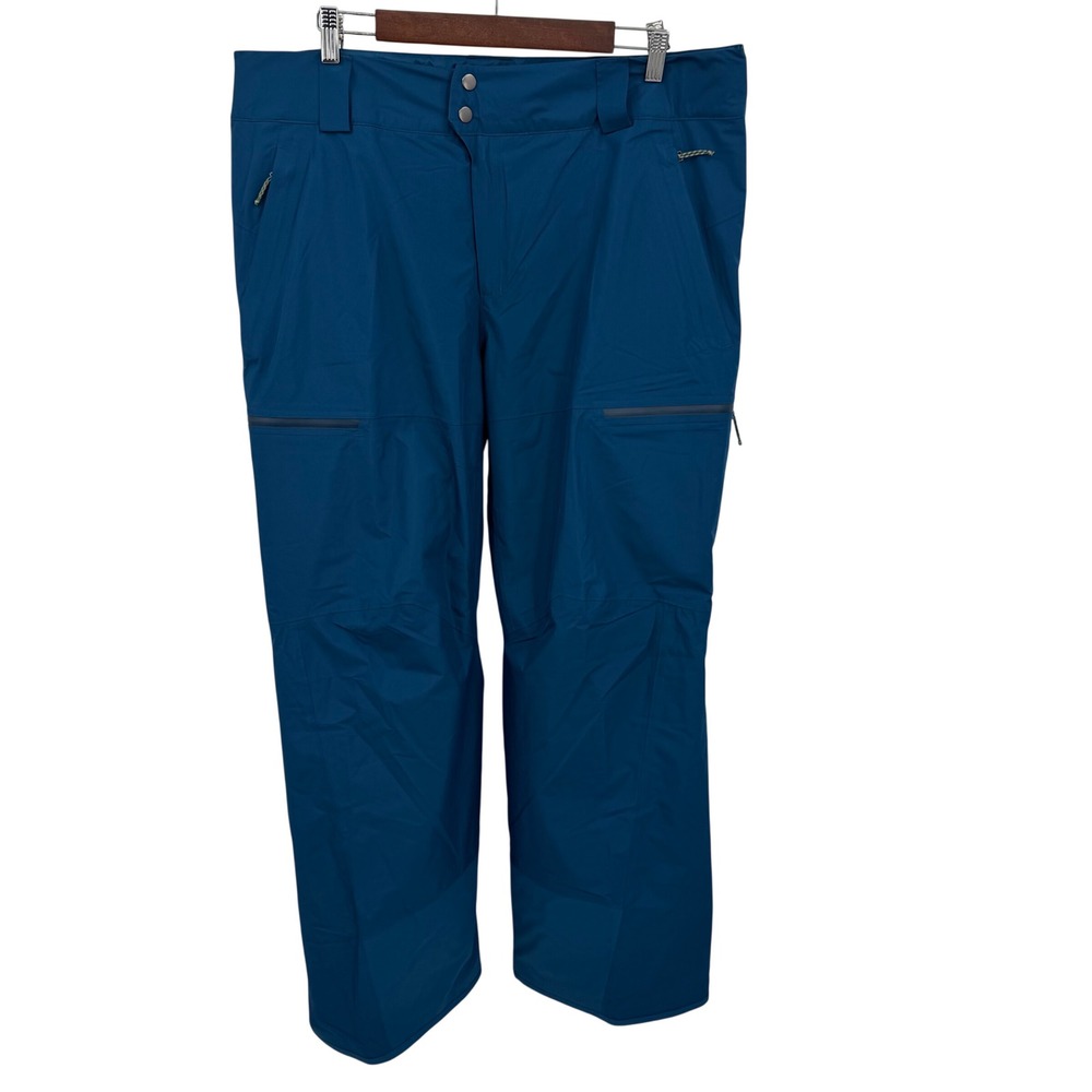 Patagonia H2N0 Mens XL Pants Blue Snow‎ Ski Snowboard Waterproof Vented